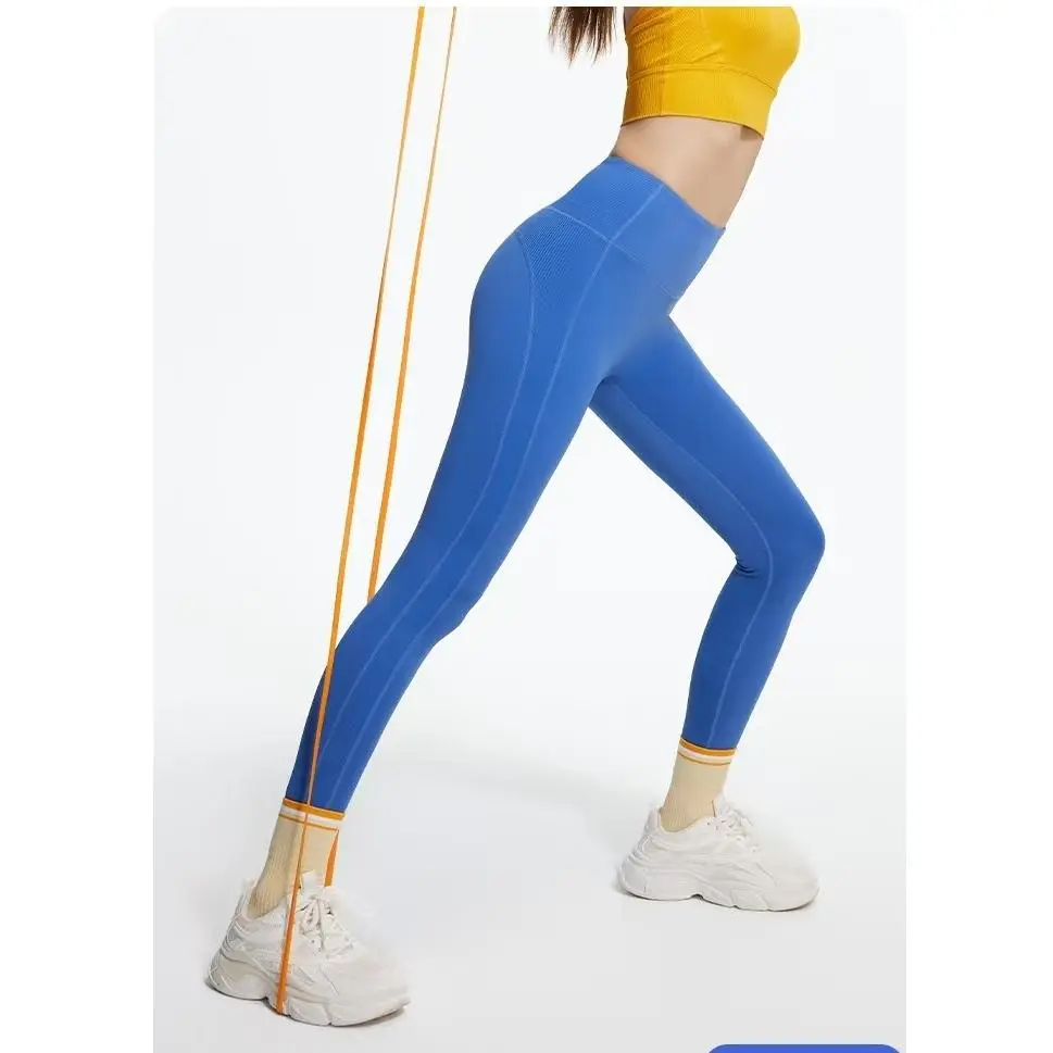 1pc High-Waisted Tummy Control Peach Butt Pants, Made of Soft, Skin-friendly Stretch Fabric with a Smooth Texture. The Three-dimensional Tailoring Fits the Legs Without Binding, Effectively Flattening the Lower Abdomen to Shape the Body. Highlights