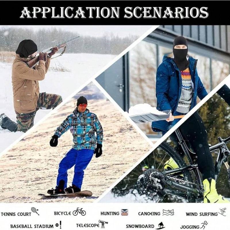 Ski Mask For Men 2 Pack Balaclava Face Mask Women Summer Shiesty Masks Motorcycle Helmet Full Head Cover Sun UV Protection