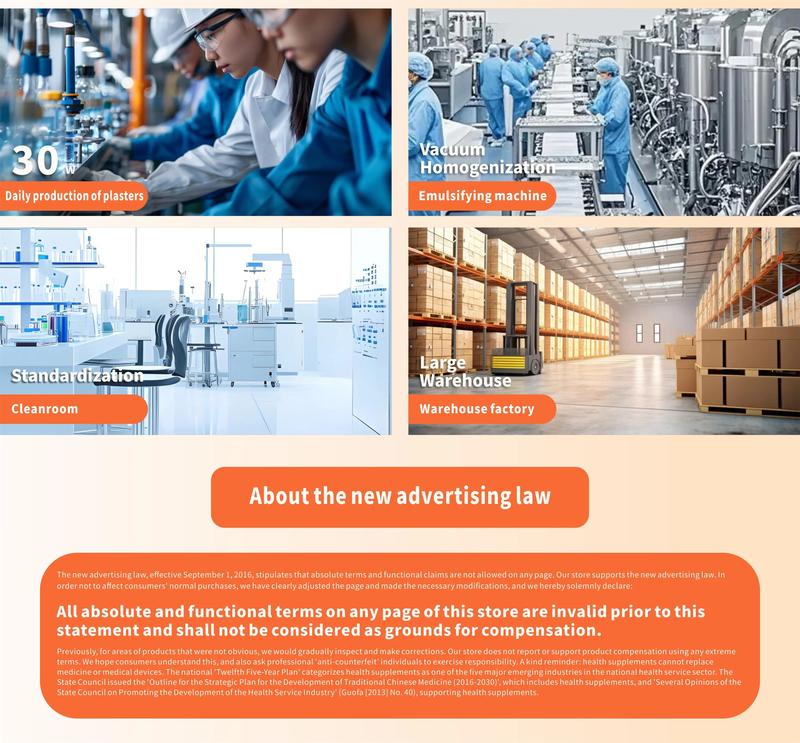 6PCS Blood Pressure Balance Patches - Natural Health Care Stickers for Daily Vitality