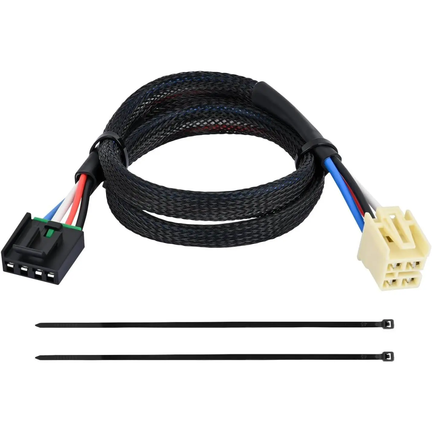 Nilight Plug-and-Play Brake Controller Wiring Harness Adapter, Premium & Durable, for Select 2014-2020 GMC Sierra 1500/2500HD/3500HD, LD 2014-2019, Chevrolet Silverado 1500/2500HD/3500HD, GMC Yukon 2015-2023, Chevy Suburban/Tahoe, Cadillac Escalade, Good