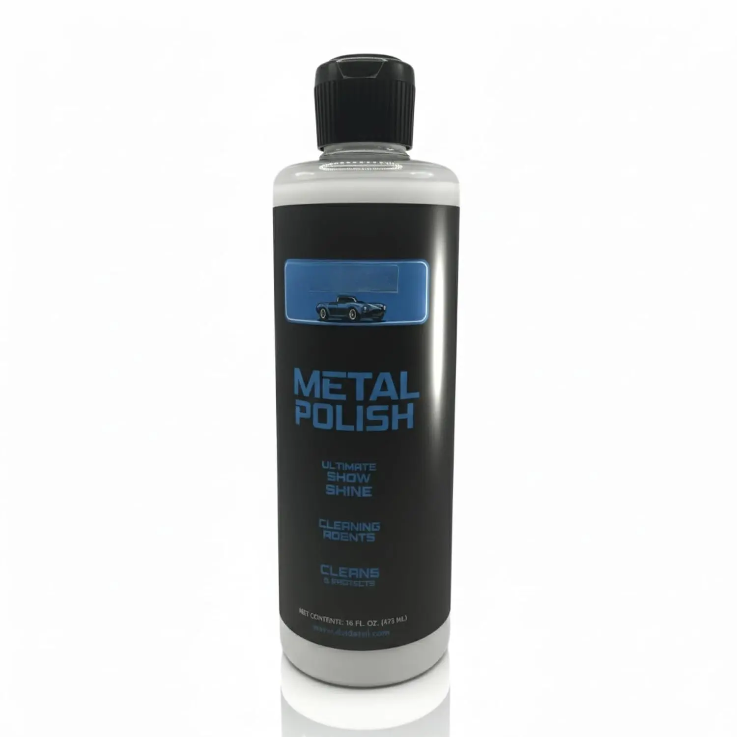 Metal Polish, 16 fl oz,  Show Shine, Cleans and Protects , Stainless Steel, Brass, Copper, ,