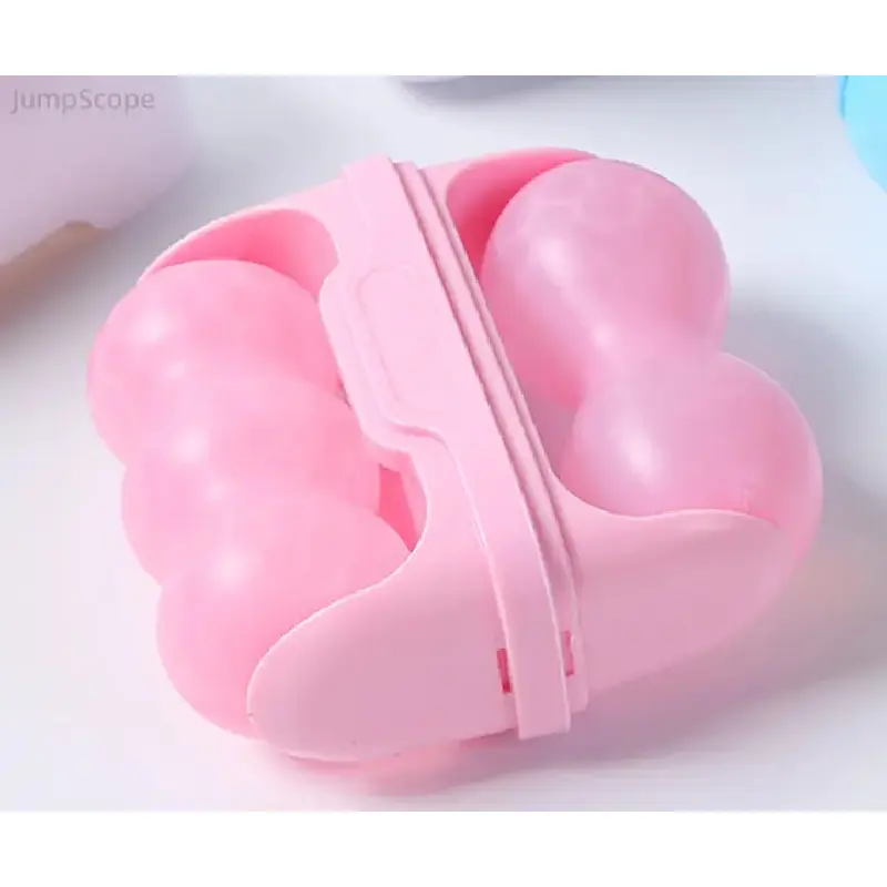 Double-Headed Ice Roller, Portable Facial Cold Therapy Massager, Reusable Freezable Ice Ball for Skin Tightening, Reducing Puffiness & Calming Irritated Skin, At-Home Skin Care Tool ve