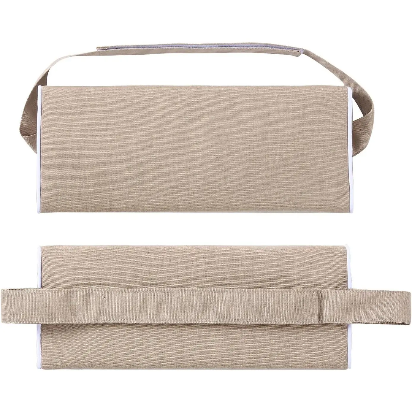 2 Pack Water Resistant Outdoor Chaise Lounge Headrest Pillows with Elastic Band for Pool Patio Chairs(Gift)