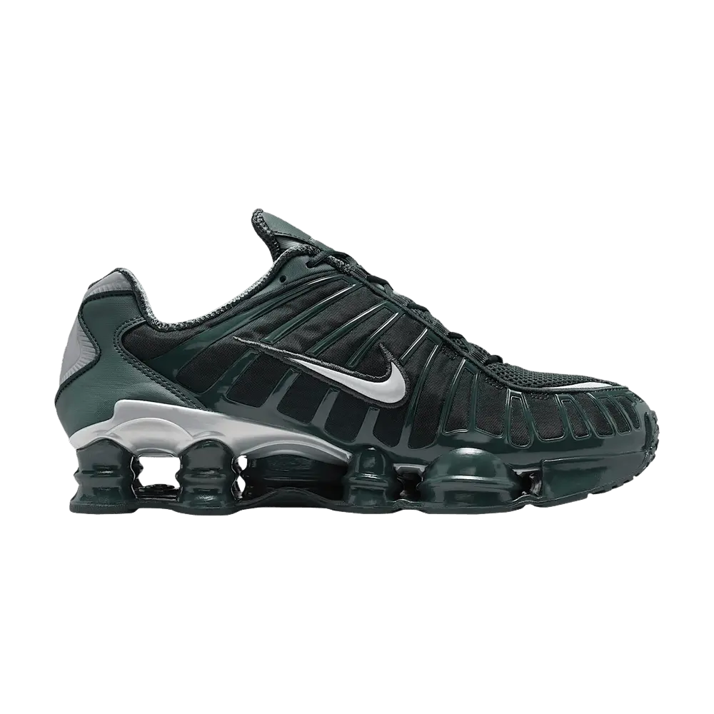 Nike Shox TL 'Seaweed Gunmetal' (Unisex) Seaweed/Gunmetal running shoes AV3595 302
