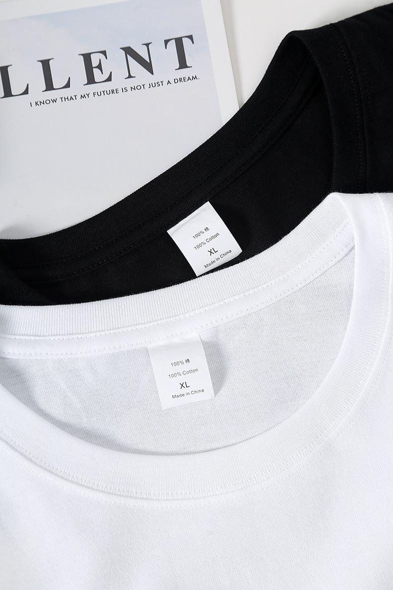 2026 Solid 3-Pack New 100%Cotton Mens T-shirt Short-sleeve Man T shirt Short Sleeve Pure Color Men  women t shirts For Male T-shirts Tops Tee