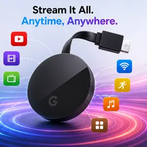 Wireless Screen Mirroring Device, HDMI Display Adapter for Phone Tablet Laptop, Cast Video & Audio to TV Projector via 2.4G WiFi
