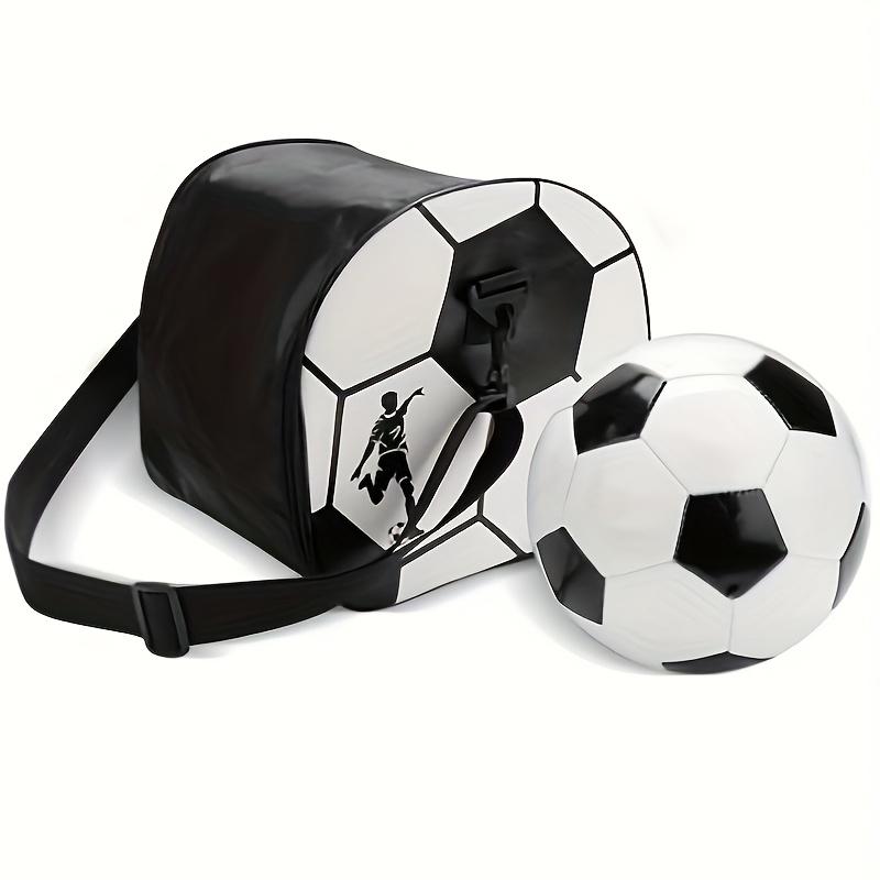 Single-shoulder crossbody bag for outdoor sports, football bag, campus single-shoulder bag, beach bag, football bag, football pouch, leather storage bag, men's single-shoulder bag