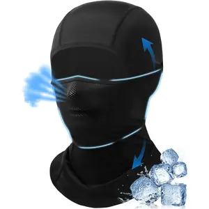 Balaclava Face Mask with Movable Deisgn for Men Women Summer Cooling Shiesty Mask Sun UV Protection-Motorcycle Ski Outdoor