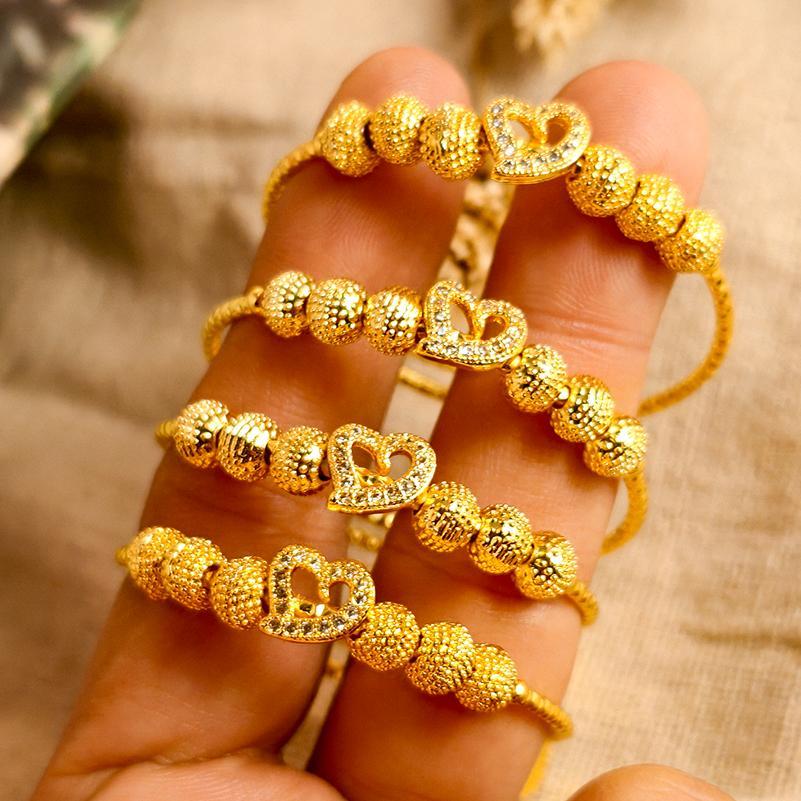 18k Gold Color Bangles For Baby Child Kids Ethiopian Bracelts Jewelry a Birthday Present Habesha Party Bracelets 18k Gold Color Bangles For Baby Child Kids Ethiopian Bracelts Jewelry a Birthday Present Habesha Party Bracelets