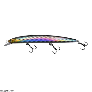Long Casting Floating Minnow Fishing Lure, 15CM 22G Hard Jerkbait With Realistic Baitfish Action For Bass Fishing, Striper Fishing, Predator Fish, Freshwater Fishing, Lake Fishing And Shore Casting Anglers