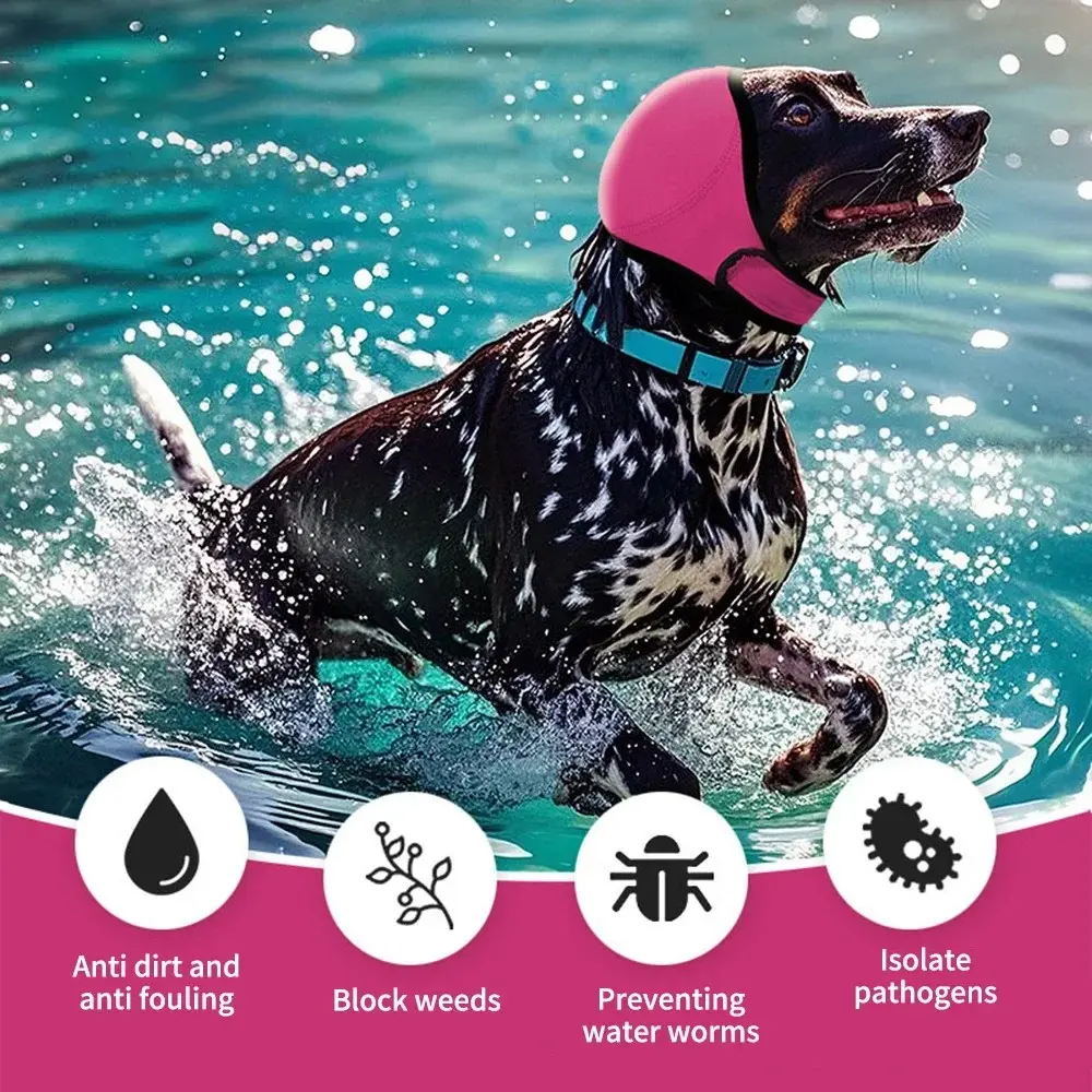 Noise-Reducing Dog Ear Muffs, Shock-Absorbing Pet Ear Protection, Soft Memory Foam, Ideal for Puppies and Adult Dogs, Perfect for Travel