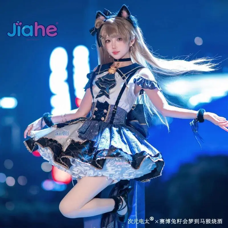 Rin Hoshizora Kotori Minami Nanami Haruka Eli Ayase Muse Cosplay Costume LoveLive!Starry Sky Cat Card Halloween Lolita Dress