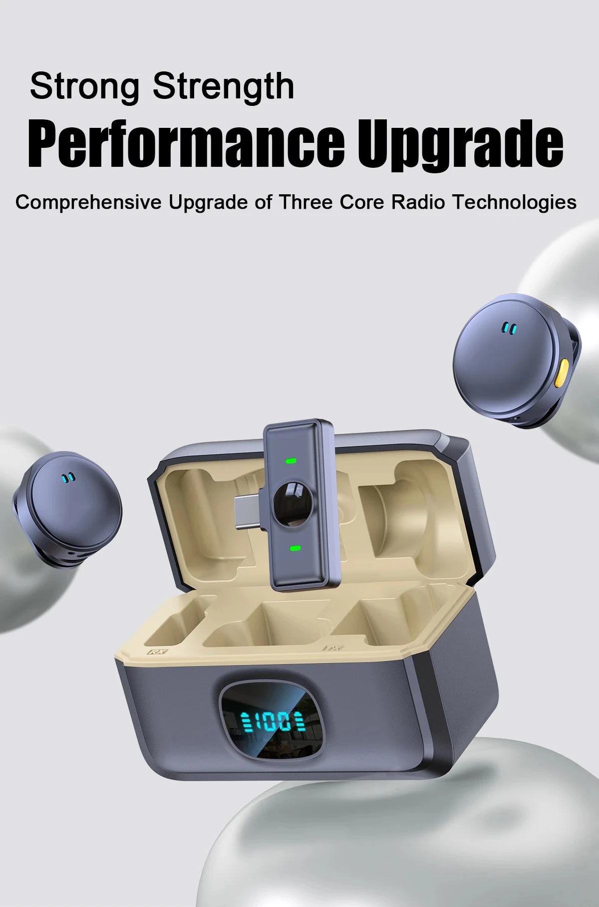 Lavalier Microphone 2.4GHz Wireless Microphone Magnetic Suction Microphone with Charging Case for Video Recording Plug and Play Extra Long Inflatable Bathtub Cushioned Backrest Kids Shark Costume Set Stainless Steel Utility Sink Faucet