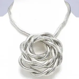 5mm 90cm Iron Flexible Twisted Jewelry Bendable Snake Necklace 20 Colors Available ,1pcs/pack