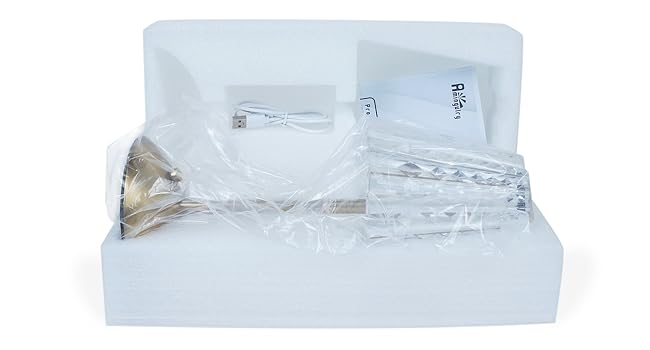 2pcs Cordless Table Lamp, Rechargeable Battery Operated Lamp, 3 Color Modes & Stepless Dimmable LED Touch Lamp, Portable Crystal Gold Metal Beside Lamps for Bedroom Living Room Restaurant Outdoor