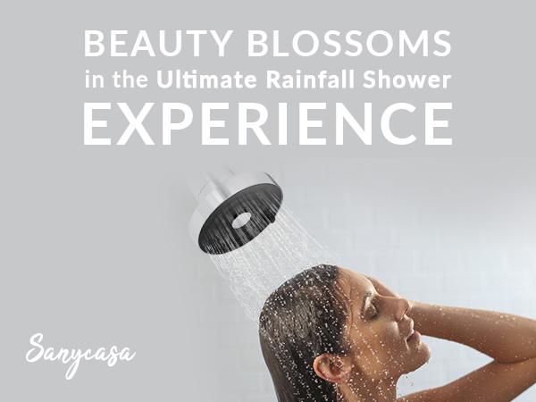 Filtered Shower Head for Hard Water, KDF-55 Filter Dermatologist Recommended for Softening Hard Water, Advanced Filtration for Hair and Skin (CP)