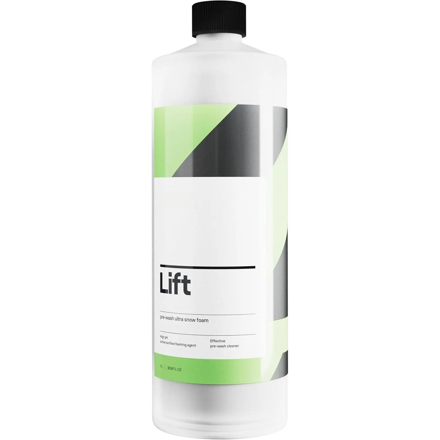 Lift Pre-Wash Snow Wash Liquid Soap with 12pH Alkyl Cleaning Ingredients, Formulated to Dissolve and Lift Dirt & Grime, Touchless Use in Bucket or Cannon, Concentrated 1L (34oz), Liter