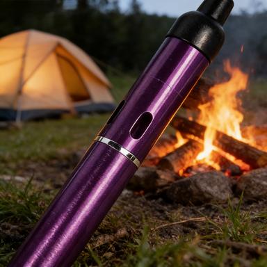 Camping Essential Windproof Lighter with Storage Bag, Reusable Flameless Lighter for Campfire, Hiking, Emergency,6-15 Days Delivery