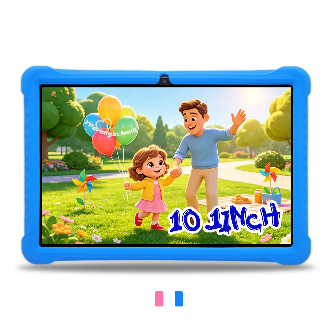 #SummerFinds #new tablet 10.1 Inch Android Learning Tablet,64GB Storage,Powerful Parental Control,5G WiFi & Bluetooth,Educational Apps,Standable Silicone Case,Pink Blue Green Orange,Holiday Gift,USB Cable Included,No Power Adapter