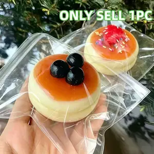 1pc Squishy Stress Relief Ball, Unisex Fidget Toy for Adults and Kids, Fun Gift for Autism or Prank Lovers, Easter Party Birthday Present