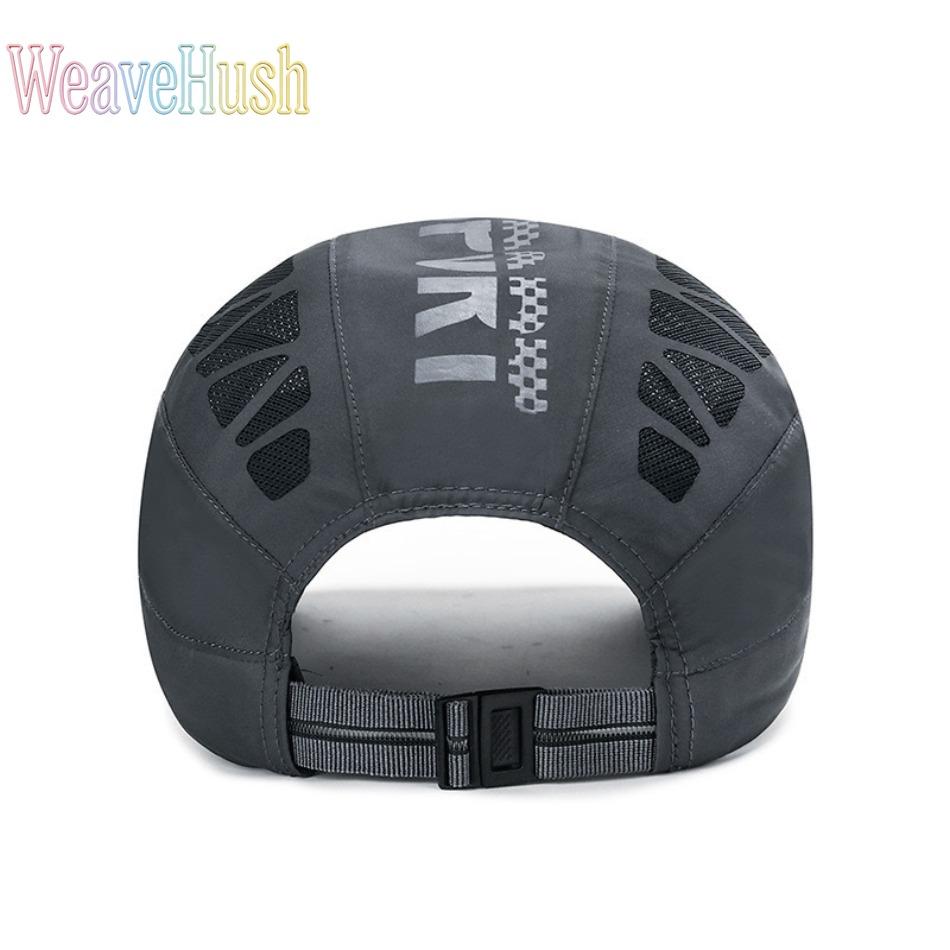 Men’s Summer Breathable Mesh Baseball Cap, Lightweight Quick-Dry Sun Protection Hat, Adjustable Outdoor Sport Cap for Fishing, Hiking, Running & Camping, Ventilated Shading Brim Hat for All-Day Comfort & Outdoor Daily Activities