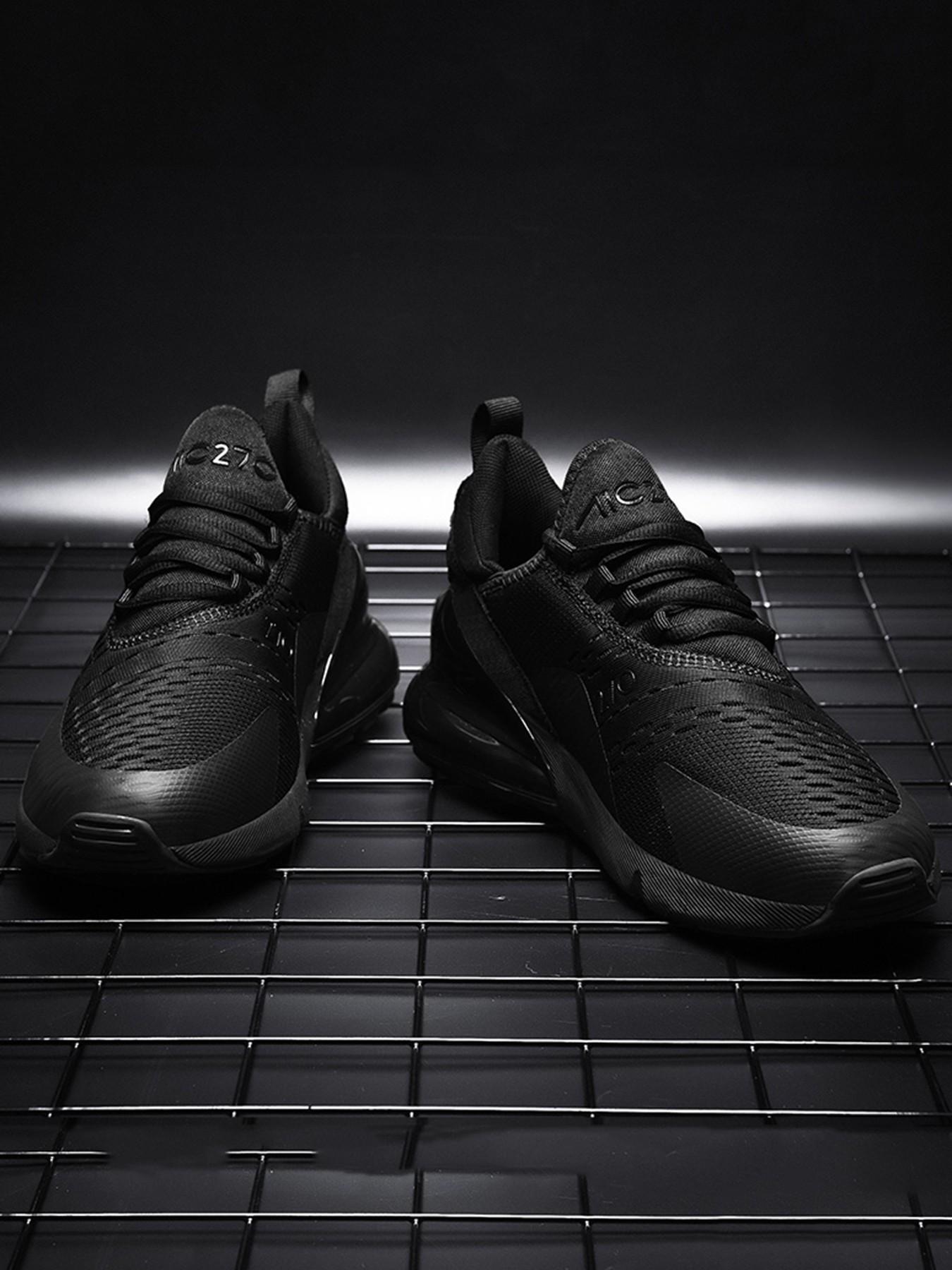 Men's 270 Air Cushion Running Sneakers, Breathable Mesh Upper, Shock-Absorbing Sole, Athletic Gym Shoes for American Athletes & Sneakerheads