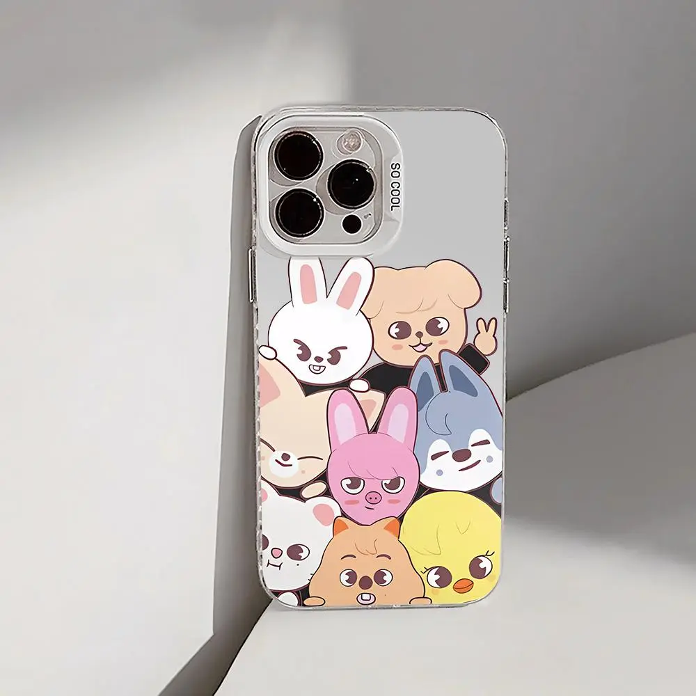 Happy Animal Dolls Phone Case Cover, Multi-Model Precise Fit Accessories for iPhone 17 ProMax/16 ProMax/15 ProMax & Samsung Galaxy S26/S25/S24 Ultra, Shockproof Protective Smartphone Casing