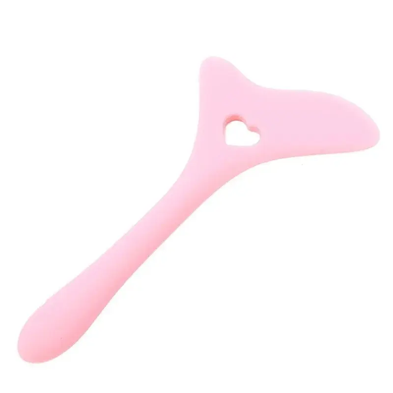 Multi-Functional Eyeliner Template, Silicone Material, Eyeliner Drawing + Lash Guard + Lipstick Application, Reusable Facial Makeup Tool
