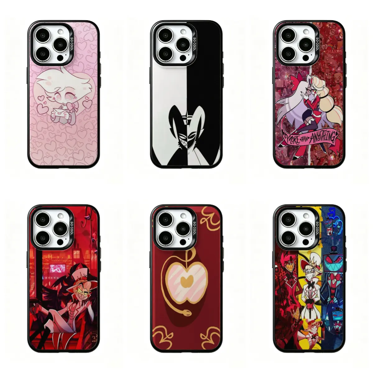 Hazbin Hotel Character Art Boss Phone Case - Compatible with iPhone 17,16,15,14,13,12 Plus/Pro/Max & Samsung Galaxy S26,S25,S24,S23,S22 - Ideal Gift for Friends