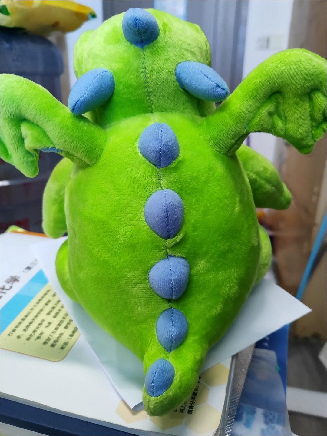 35cm Clashed Royale Plush Toy Log Rolling Wood Soft Stuffed Baby Dragon War Revenge Cartoon Character Dolls Birthday Xmas Gift