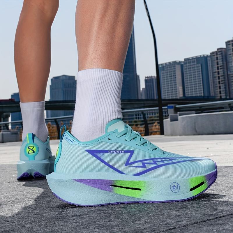 (New)[sneakers] Men'S Running Shoes That Are Lightweight And Breathable, Designed for Road Racing; Outdoor Marathon Training Footwear with Laces for Adults; Low-Top Athletic Shoes Suitable for Fitness And Workouts; Slip-Resistant And Durable Shoes Ideal