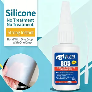 Silicone Adhesive for Leather Metal Plastic Electronics Magnets, Fast-Drying Strong Universal Glue, 1/3/5/10 Pcs Model 805