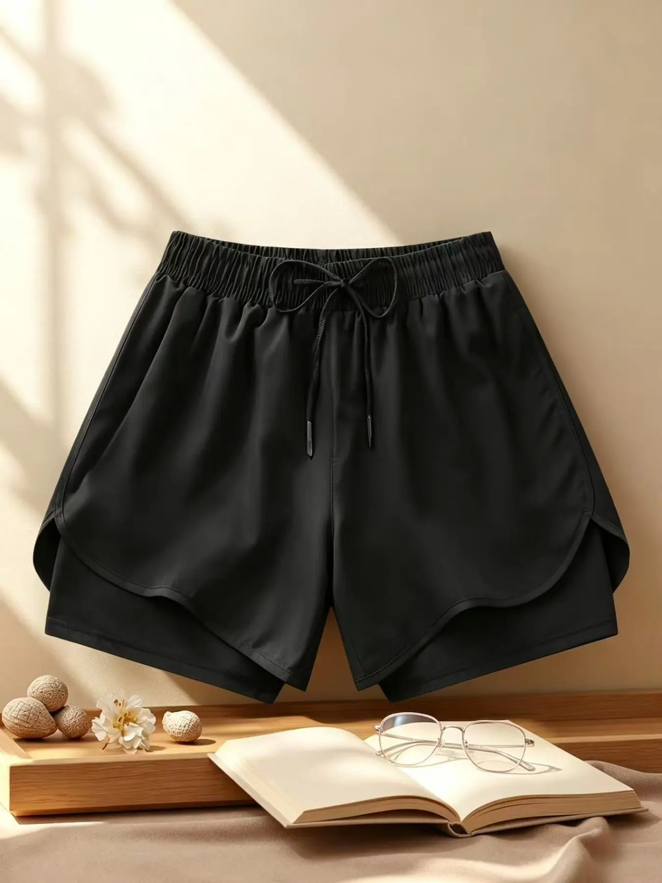 New Fashion Sporty Breathable Quick-Dry Shorts for Men and Women, Ideal for Running and Exercise, Comfortable and Stylish Athletic Wear