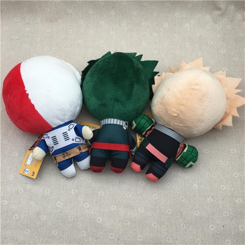 10CM Hero Academy Animation Green Valley Lzuku Doll Blasted Frozen Plush Pendant Ragdoll Male And Female PlushToy