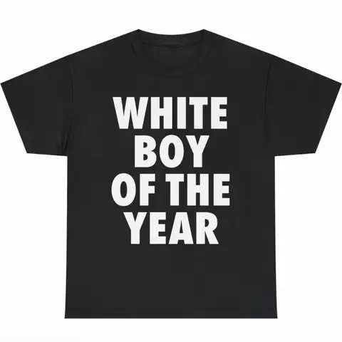 NO.BRAND Men's Oversized Seamless Round Neck Short-Sleeve Slogan Tee - Soft Natural Cotton Fabric, Casual Streetwear Tshirt, Graphic Tee, Alternative Casual T-Shirts Top