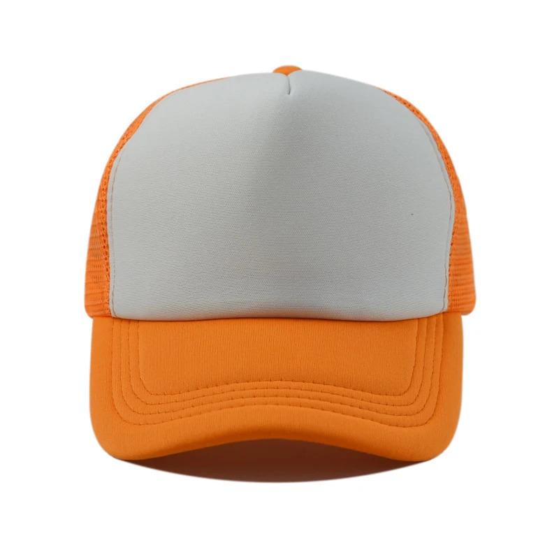 Sponge mesh hat, outdoor sports sunshade, duck tongue work cap, student baseball cap, available in multiple colors, solid color,