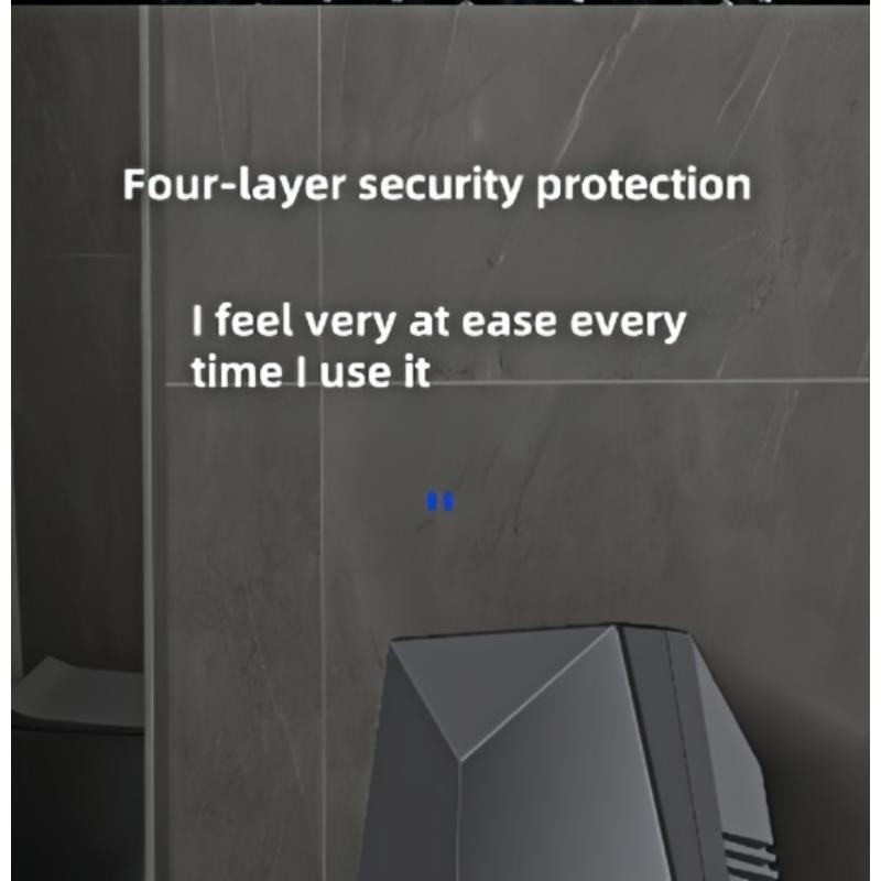 Fully automatic sensor hand dryer, commercial compact warm air hand dryer, American standard plug 110V, 1000W, suitable for home/business bathrooms/hotels/guesthouses/homestays