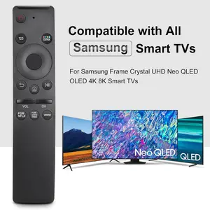 Samsung Smart TV Replacement Remote, Universal Control for Frame Crystal Uhd Neo Qled Oled 4K 8k, No Pairing, Netflix & Prime Shortcuts, Accessories