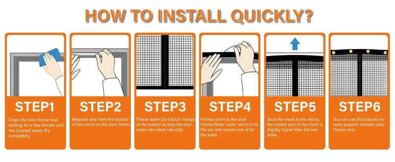 Garage Screen Door - Magnetic Closure, Reinforced Fiberglass Mesh, Heavy Duty Weighted Bottom, Hands-Free Operation, Easy Assembly & Pass-Through garagescreendoor Garage Screen Door - Magnetic Closure, Reinforced Fiberglass Mesh, Heavy Duty Weighted Bottom, Hands-Free Operation, Easy Assembly & Pass-Through garagescreendoor