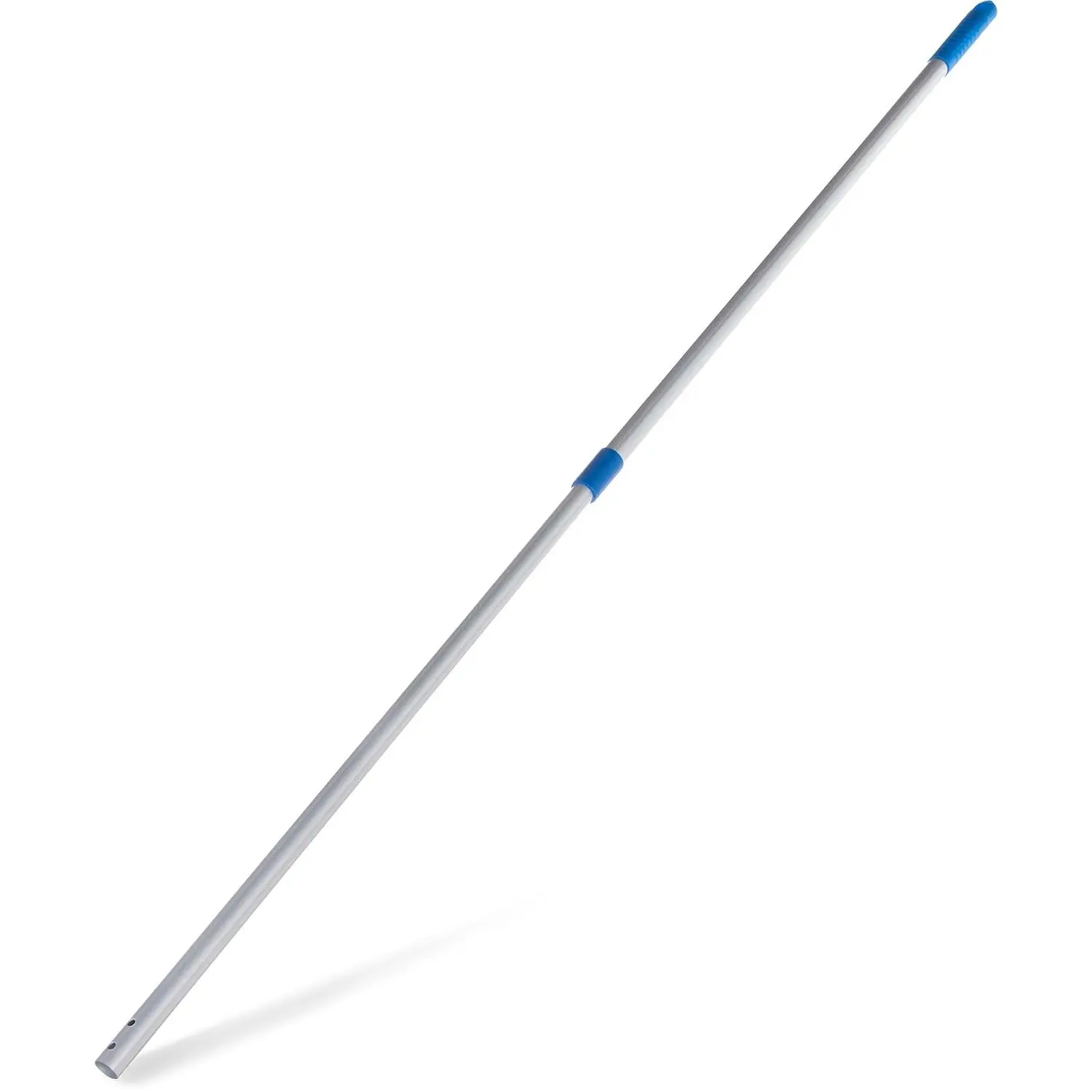 Telescopic Mop Handle for Flat Head Mops for Floor Cleaning, Home, Kitchen, Restaurants, Office, And Janitorial Use, Aluminum, 43 - 70 Inches, Silver