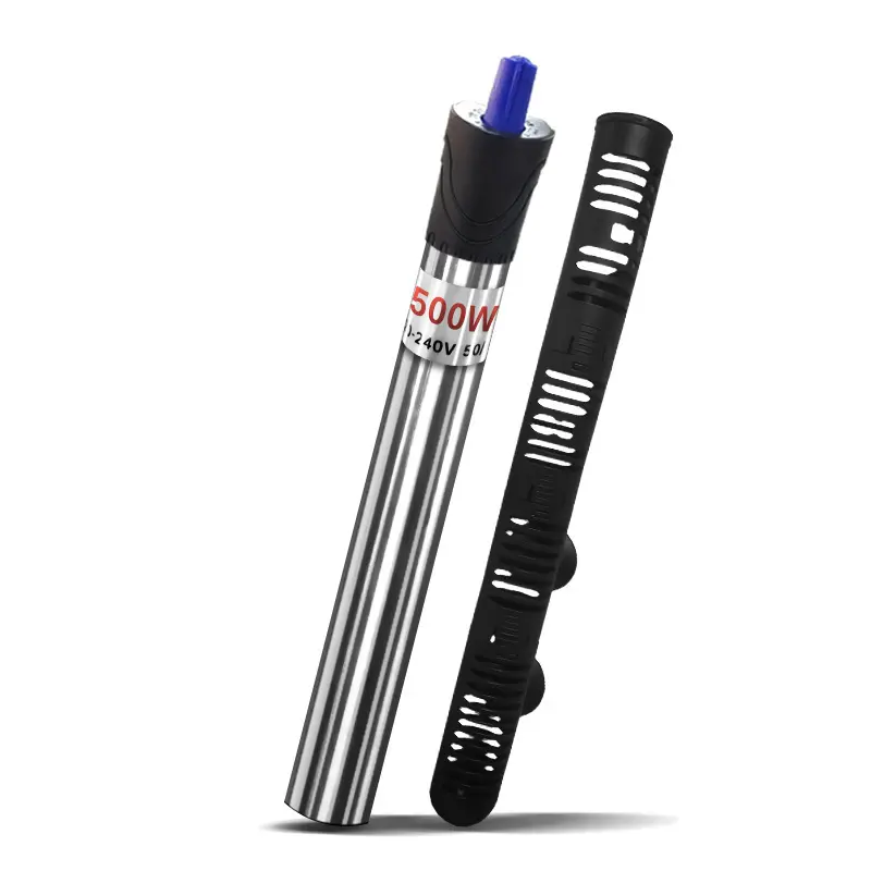 Stainless Steel Heating Rod Explosion Proof Auto Thermostat Turtle Tank Aquarium