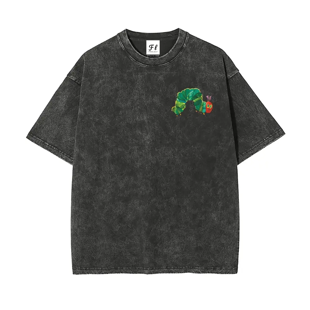 Unisex Graphict Washed T-Shirt Personalized Pattern Y2k Clothing Round Neck Washed T-Shirt,Women's Clothing 100% Cotton, Menswear, Top, Vintage Style,Summer Casual Oversized