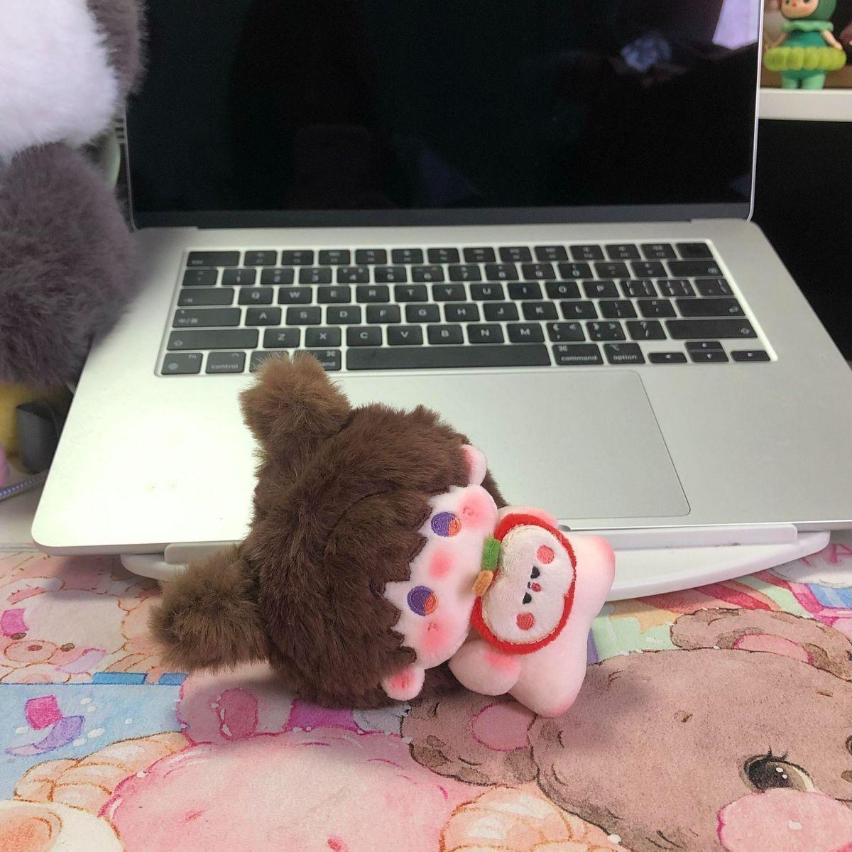 Game Love And Deepspace Plush Toy Rafayel Xavier Zayne Caleb Sylus 10cm Animal Ear Mini Pendant Cosplay Keychain Blind Box