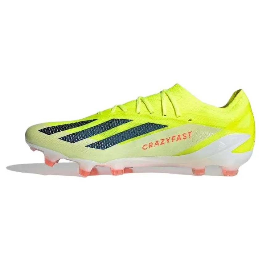 Adidas X CRAZYFAST Elite Lace-Up FG Artificial Turf Soccer Cleats - Minimalist, Cushioned, Durable for Men/Women - House White Official Maison Mihara Casual Trainers