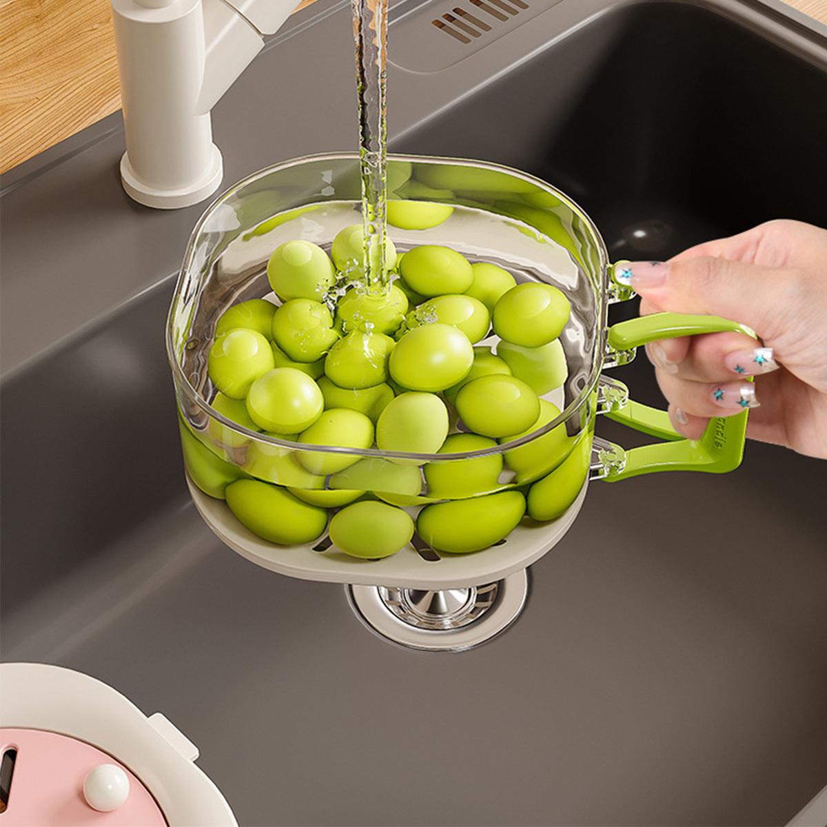 Produce draining bowl