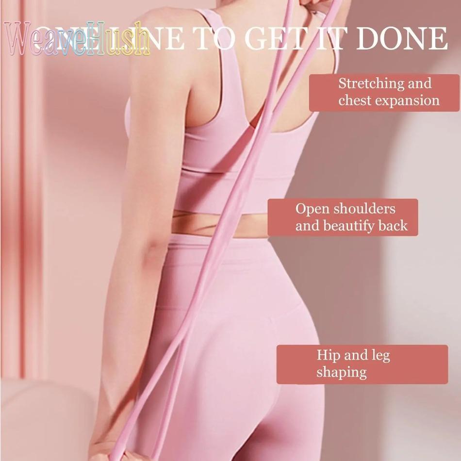 Figure 8 Resistance Band, Durable Elastic Fitness Rope for Full Body Workout, Ideal for Arm & Back Strength Training, Versatile Exercise Tool for Yoga, Pilates, Stretching & Home Gym for Men and Women