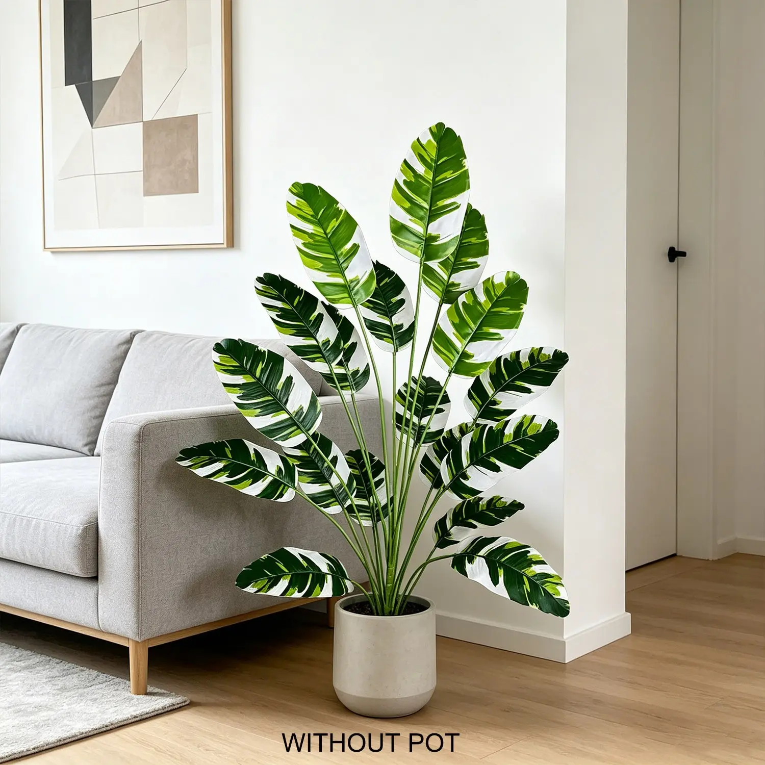 65cm/80cm/120cm artificial plant Banana Bouquet, Artificial Fake Plants, Garden Arrangement, Indoor/outdoor Decor, Living Room, Balcony, Garden, Photography Props, Home Decoration