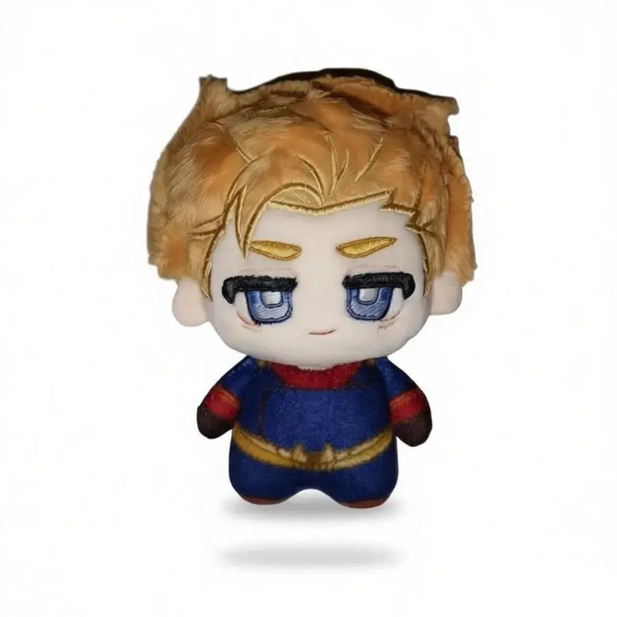 10cm Stuffed The Homelander Plushie Toys Anime The Boys Soldier Peripherals Plush Dolls Backpack Decorative Pendant Xmas Gifts