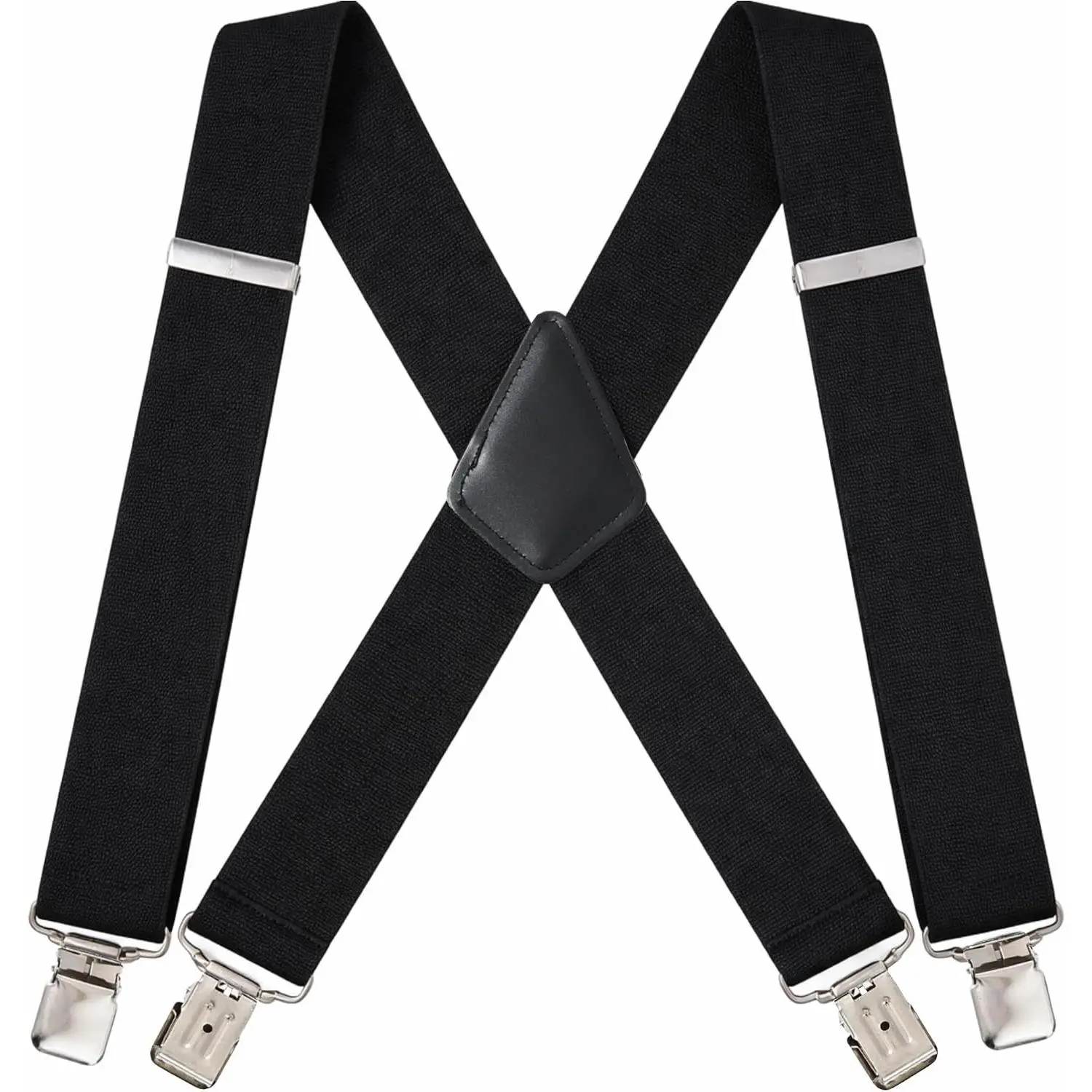 Men's Heavy Duty Adjustable 1.5 Inch X-Back Tuxedo Suspenders(Gift)