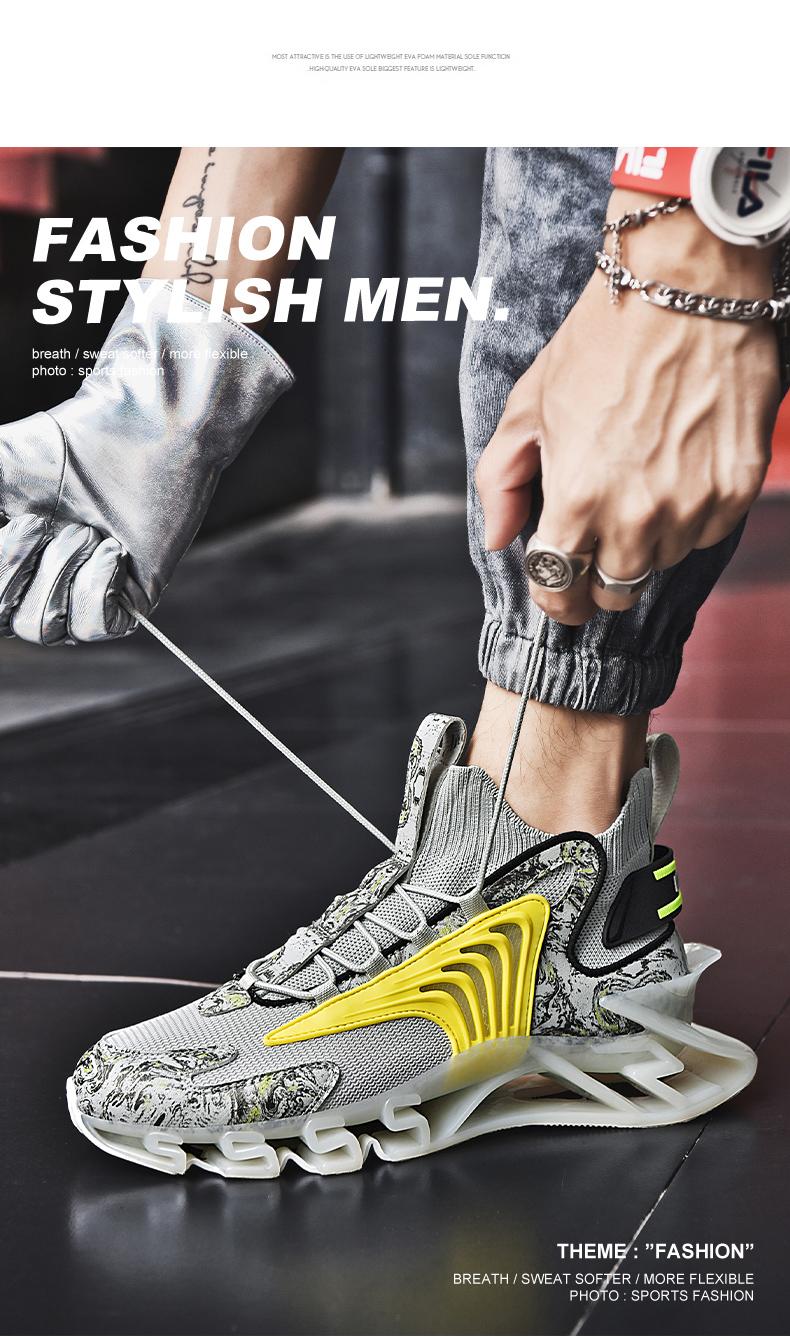 Sneakers That Actually Fit Big Feet Flyknit Running Basketball Shoes (Sizes Up to 13.5)18222